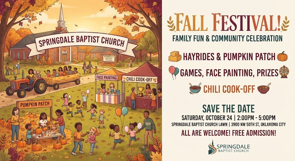 Fall Into Family Fun: Springdale Baptist Church’s Annual Free Fall Festival